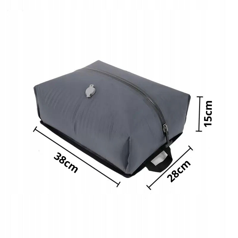 Compression vacuum bag for clothes backpack luggage waterproof+pump
