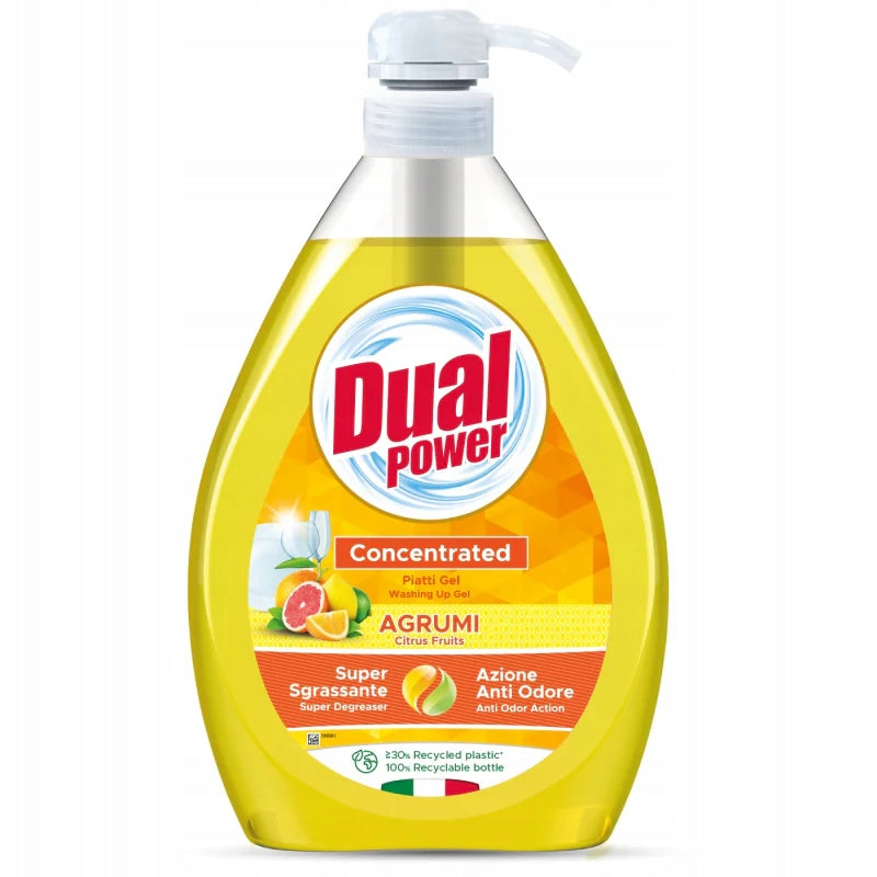Concentrated Piatti Gel Agrumi 1l - Dual Power