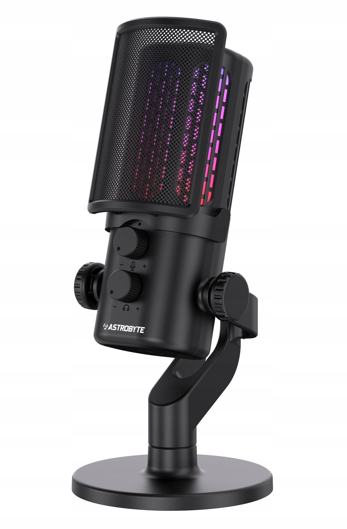 Condenser gaming microphone AstroByte ZENITH USB RGB tripod set Packaging status original