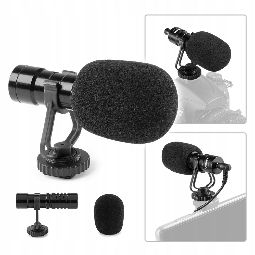 Condenser microphone for smartphone camera Vonyx
