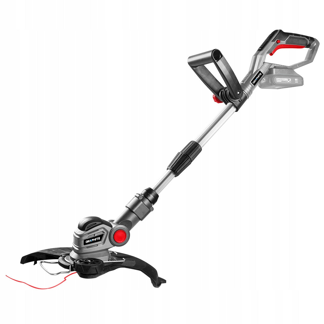 Cordless Scythe Trimmer for Line + 2 Ah Battery + Charger GRAPHITE Packaging status original