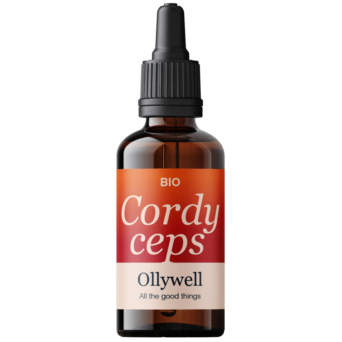 Cordyceps BIO, full-spectrum extract, drops, energy, efficiency, 30 ml