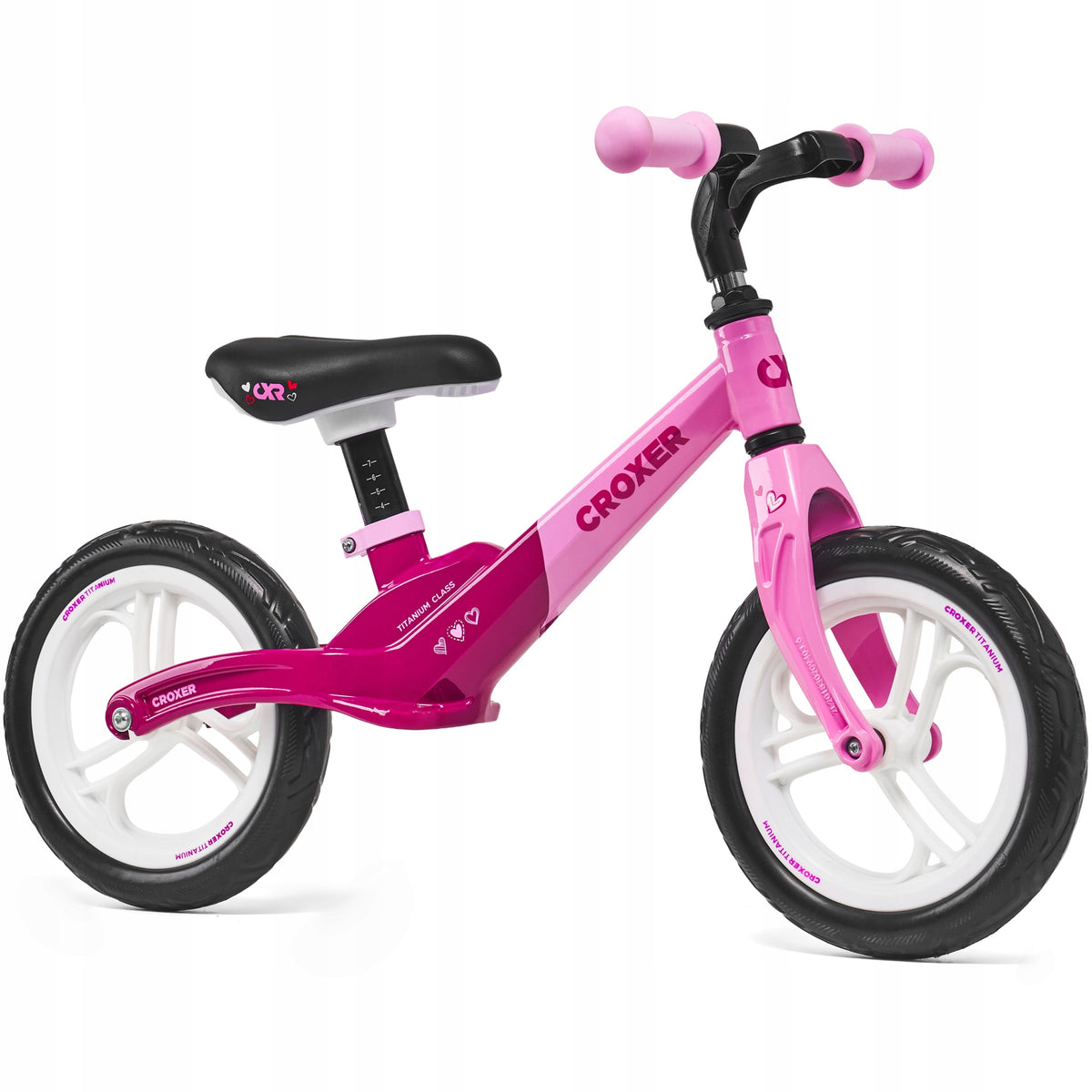 Croxer Titanium Pro Pink Balance Bike