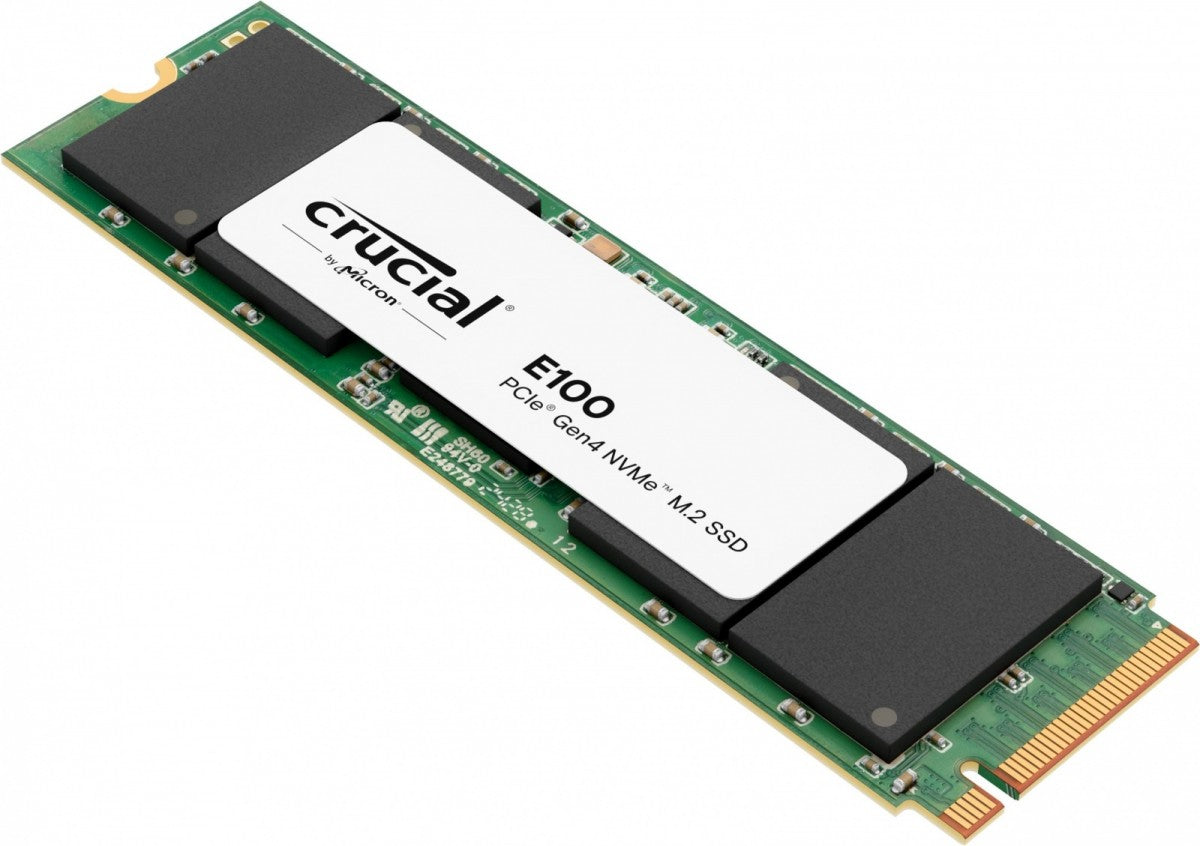 Crucial E100 1 TB M.2 PCIe SSD Packaging status original