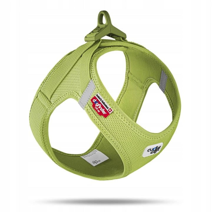 Curli Clasp Air Mesh Lime Harness 3XS