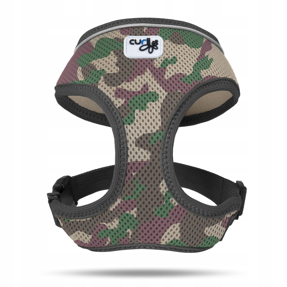 Curli dog harness Basic camouflage XS