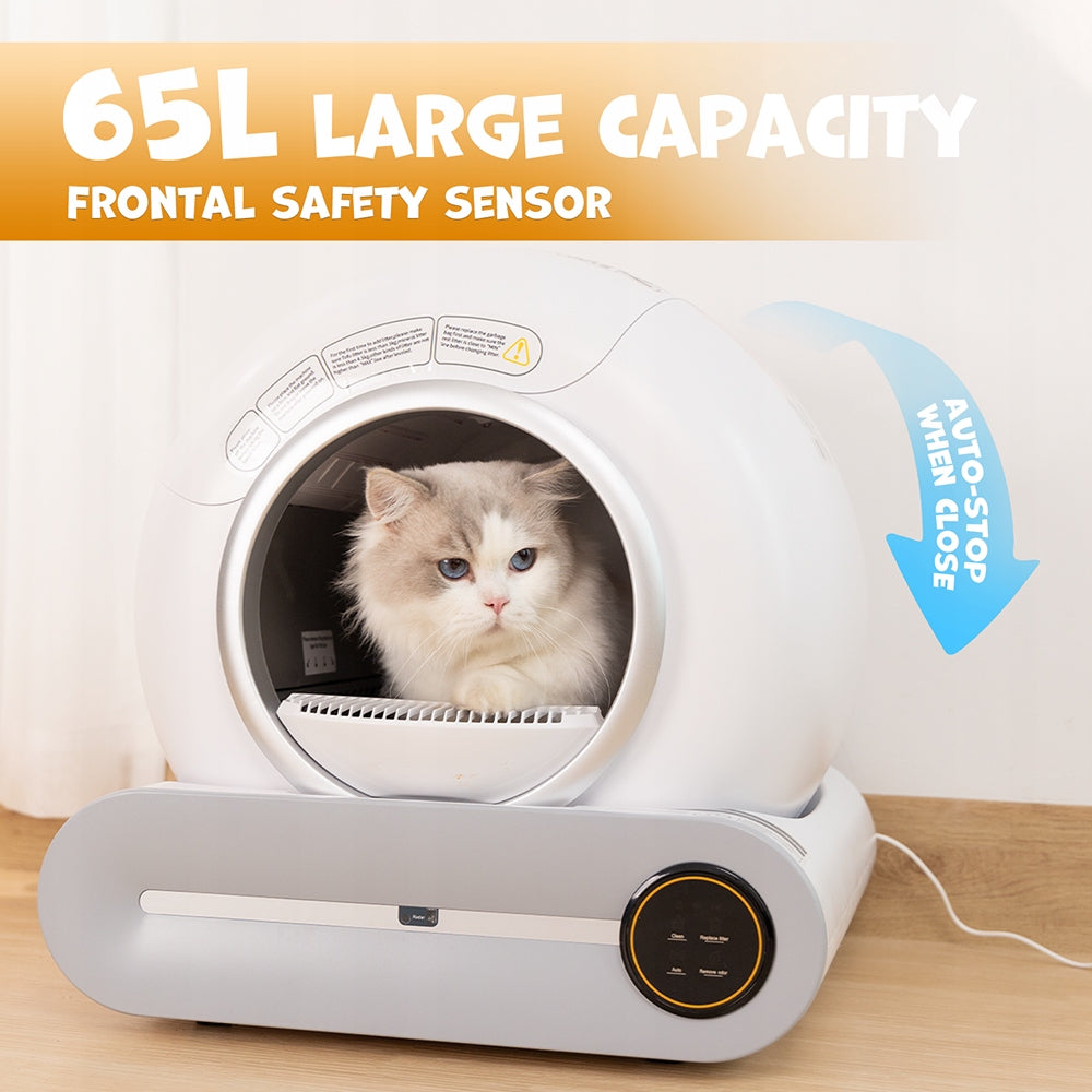 Cuvette automatic cat self-cleaning litter box automatic ROCKETCLEAN Packaging status original