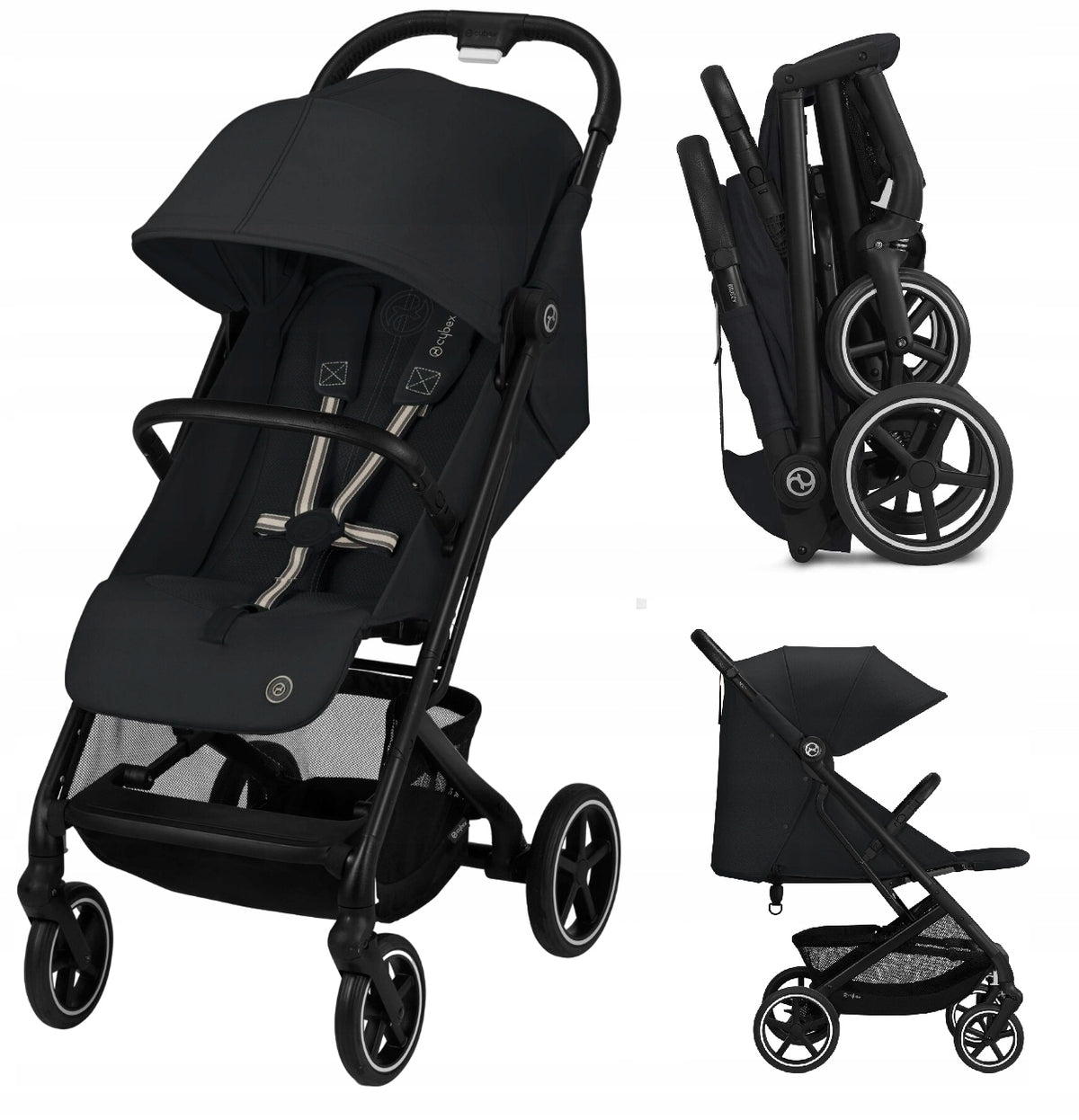 Cybex Beezy Stroller Frame Black Magic Black 2024