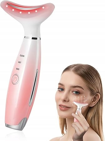 DA237 7in1 Neck Face Firming Massager With Microcurrent Heating