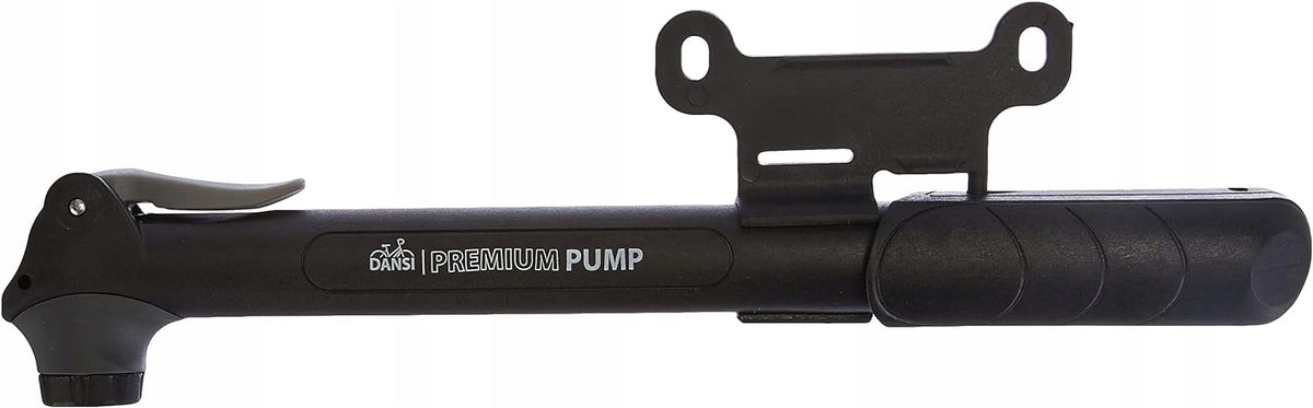 DANSI bicycle pump manual small with handle Color black