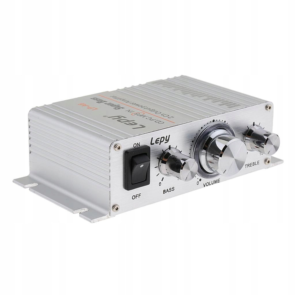 DC12V 2x15W 2 Channel Mini Hi Fi Stereo Audio Amplifier Home Car D Class