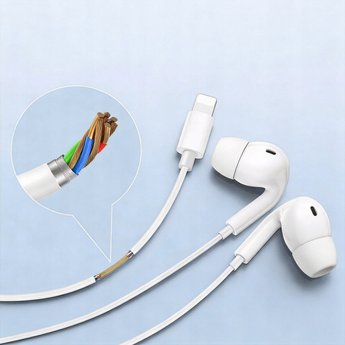 DECENT HEADPHONES WITH MFI FOR IPHONE 8 X 11 12 13 14 PRO PLUS MAX LIGHTNING Model other