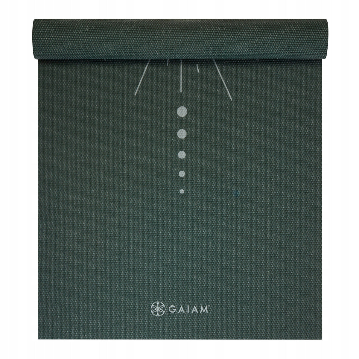 DEEP GREEN VISION YOGA MAT 5 MM 65374 GAIAM