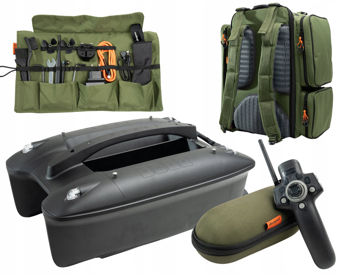 DEEPER QUEST Baitboat + Echo Sounder with GPS