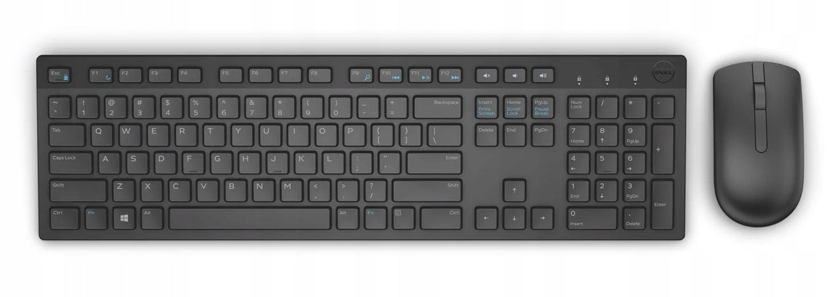 DELL KM636 Keyboard Included Mouse RF Wireless QWERTY English Part...