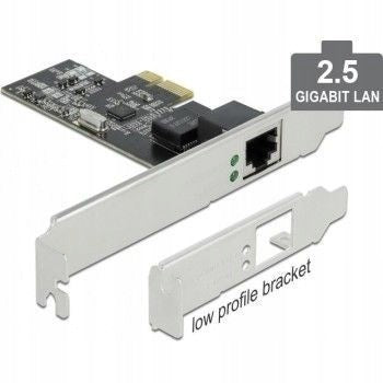 DELOCK PCI Express x1 Card 1 x RJ45 2,5 Gigabit LAN RTL8125