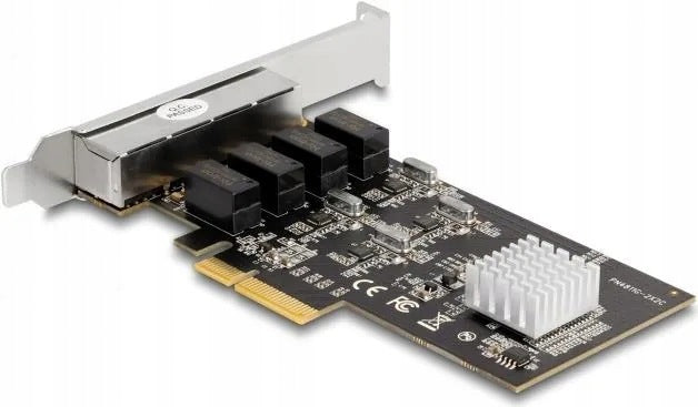 DELOCK PCI Express x4 Card 4 x RJ45 Gigabit LAN RTL8111