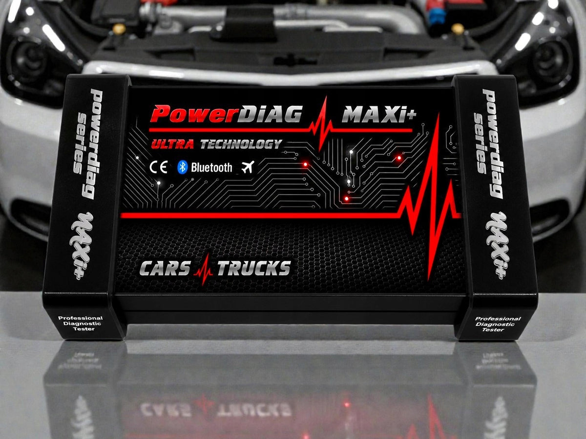 DIAGNOSTIC COMPUTER POWERDIAG MAXI+ ULTRA DELIVERY + 8 PERSONAL CABLES PL Manufacturer code ULTRA OS