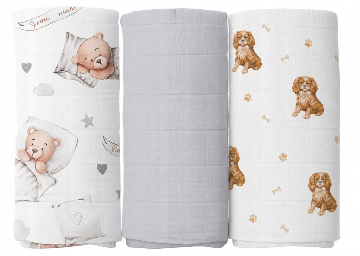 DIAPERS MUSLIN DIAPERS PREMIUM 60x80cm POLISH PRODUCT