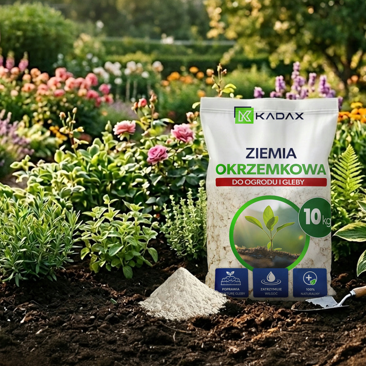 DIATOMACEOUS EARTH 20 KG DIATOMITE FERTILIZER FOR PLANT GARDEN IMPROVEMENT Packaging status original