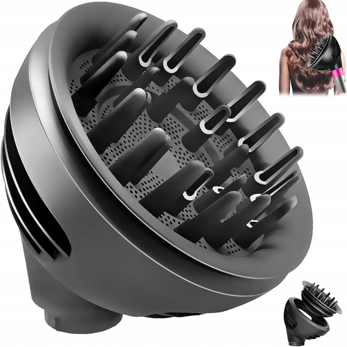 DIFFUSER FOR CAPS DYSON AIRWRAP HS01 HS08 HS05 HAIR DRYERACCESSORIES Manufacturer code 4048889764541