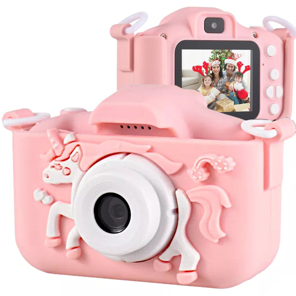 DIGITAL CAMERA FOR KIDS PINK UNICORN CAMERA HD USB SELFIE FOR GIFT Manufacturer code 5903457101748