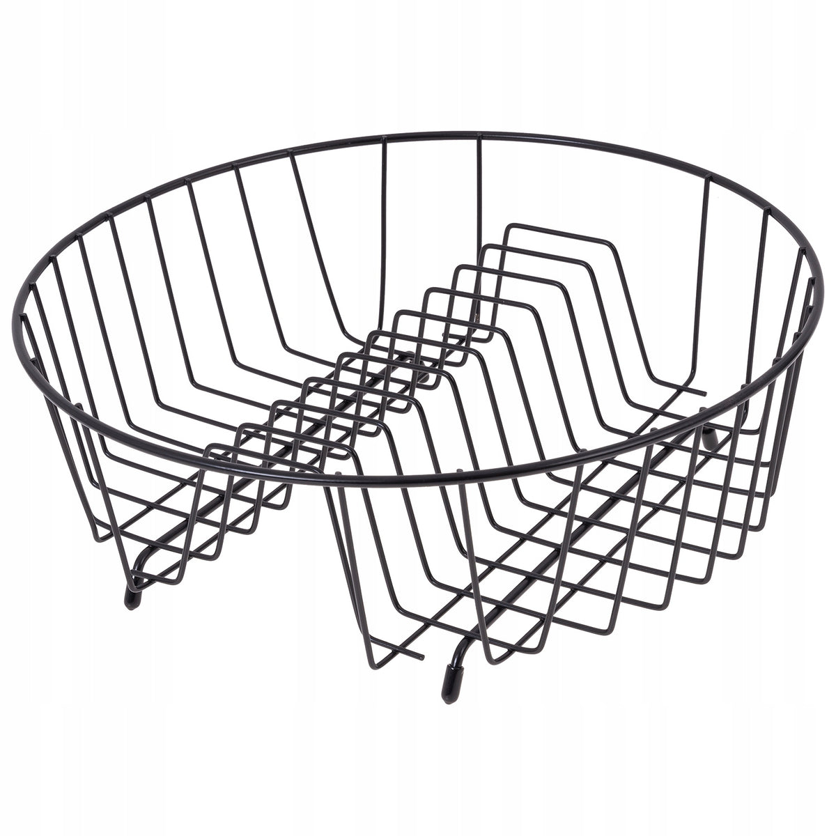 DISH DRYER BLACK ROUND 1G