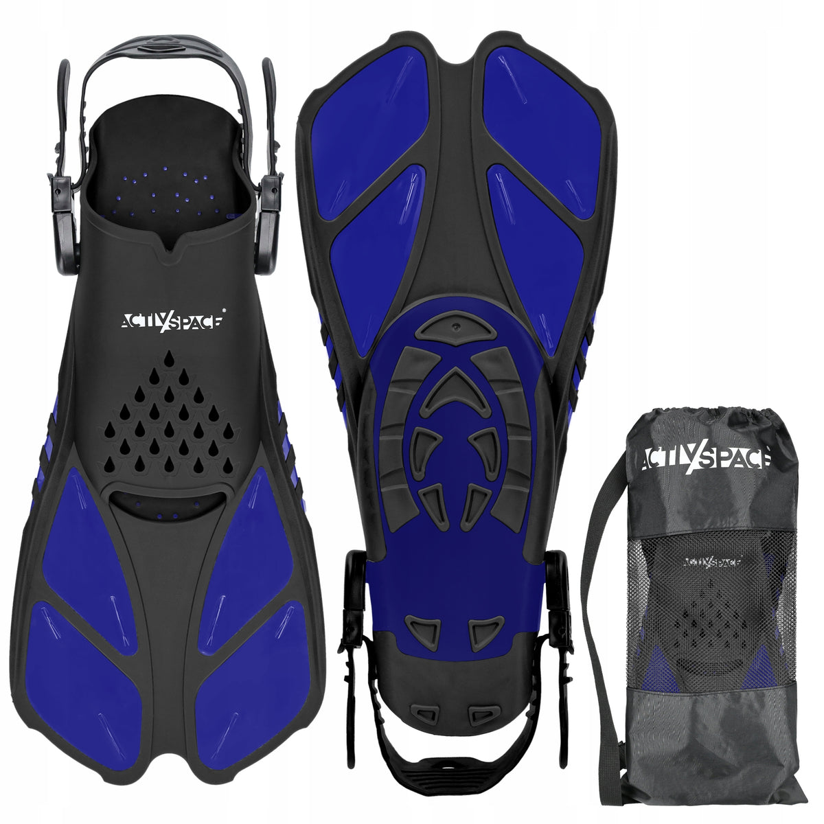 DIVING FINS SWIMMING SNORKELING ADJUSTABLE FOR HOLIDAYS SWIMMING POOL 43-47