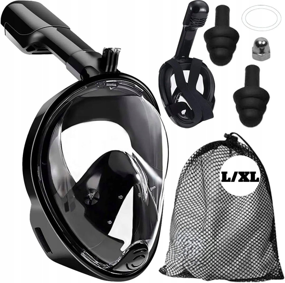 DIVING MASK SNORKELING FULL FACE FOR ADULTS L/XL