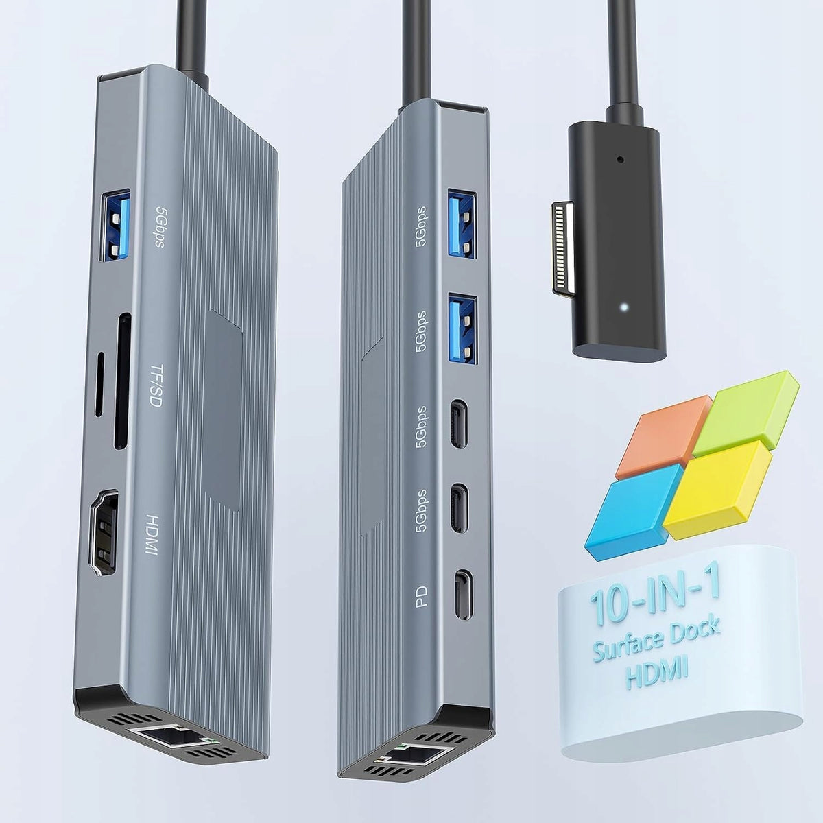 DOCKING STATION MICROSOFT SURFACE 10W1 4K HDMI ETHERNET HUB