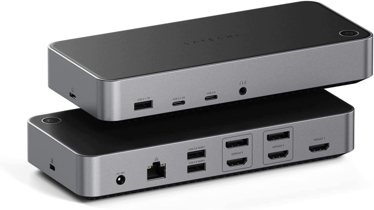 DOCKING STATION USB-C 13IN1 HDMI 4K ETHERNET CHARGE. 100W