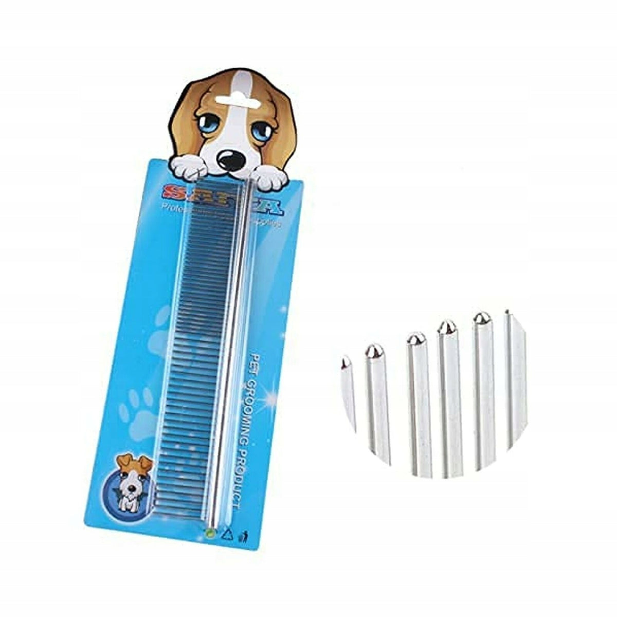 DOG CAT COMB STAINLESS STEEL