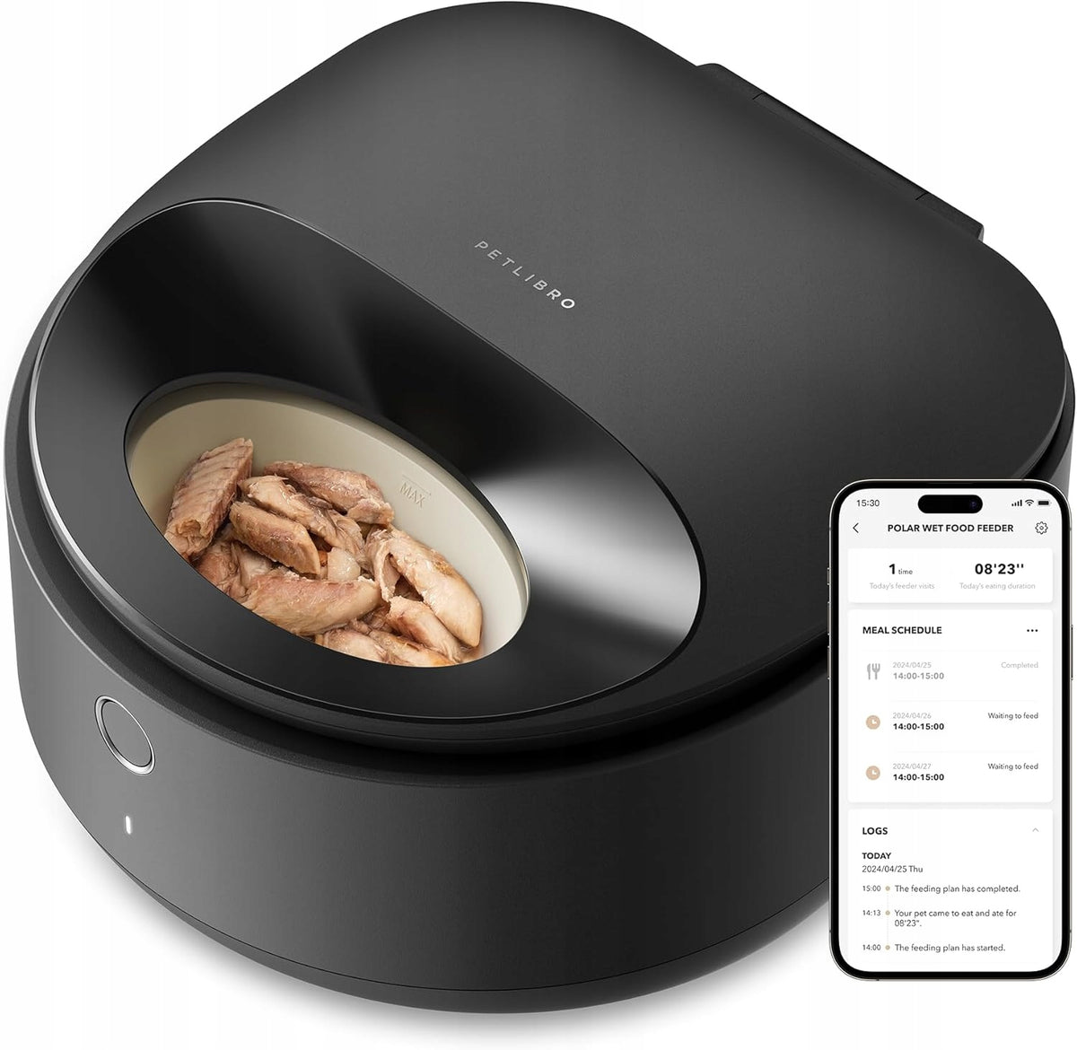 DOG CAT FEEDING MACHINE COOLED WIFI APP SMART 220ML
