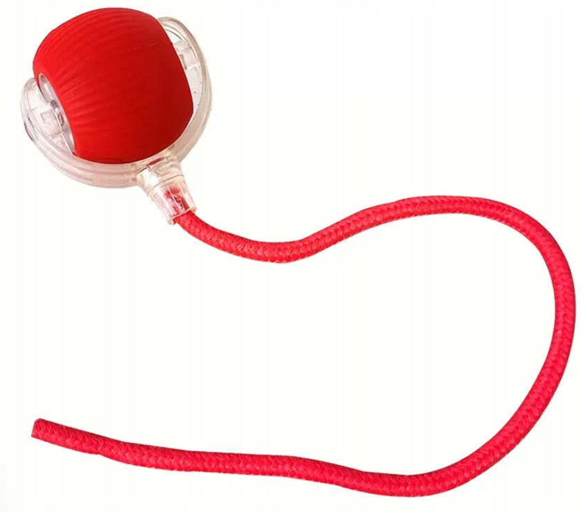 DOG CAT TOY ESCAPING BALL LED VIBRATION ELECTRIC STRING Manufacturer code ZABAWKA DLA KOTA PSA UCIEKAJĄCA PIŁKA