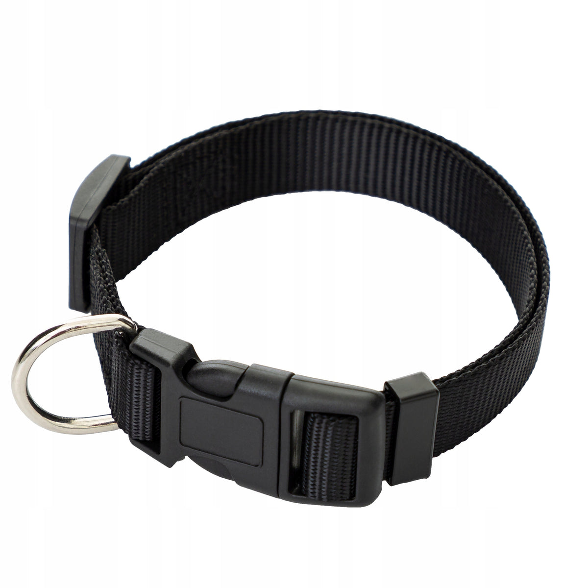 DOG COLLAR Adjustable 20-40 cm Strong Webbing Universal Strap 2 cm Packaging status original