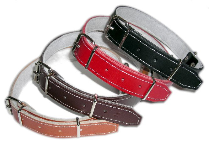 DOG COLLAR LEATHER 70 CM LARGE STRONG PL ALLMET Brand Reverse