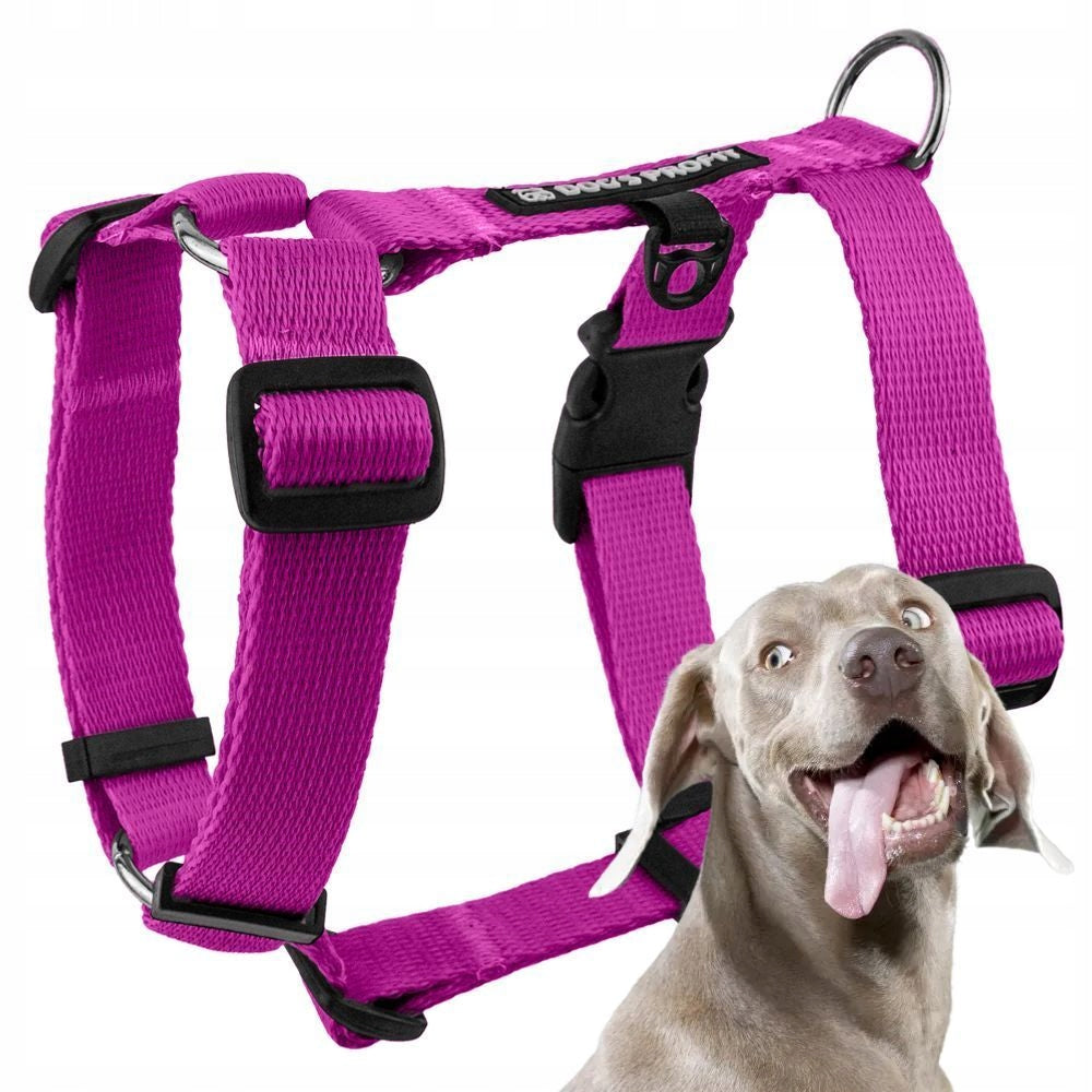 DOG HARNESS L GUARD ADJUSTABLE LIGHT STRONG PINK DOG'S PROFIT