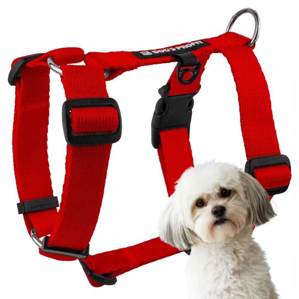 DOG HARNESS S GUARD ADJUSTABLE LIGHT STRONG RED DOG'S PROFIT