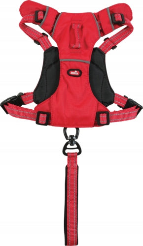 DOG HARNESS SIZE S RED INTEGRATED LEASH SYSTEM + FREEBIE Manufacturer code SZELKI DLA PSA ROZ S CZERWONE +PRZYSMAK ŁOSOŚ