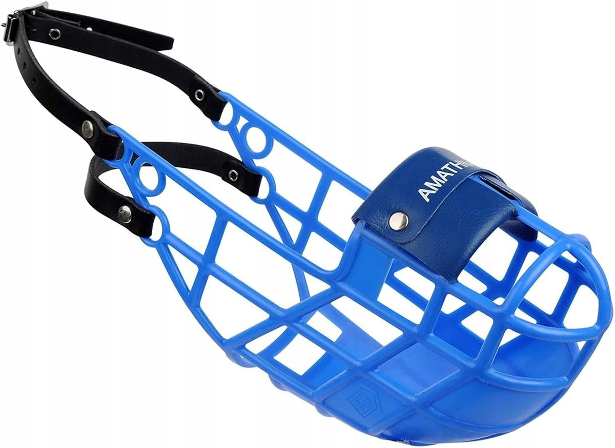DOG MUZZLE SOFT ADJUSTABLE FOR DRINKING RUNNING AND TRANSPORTATION