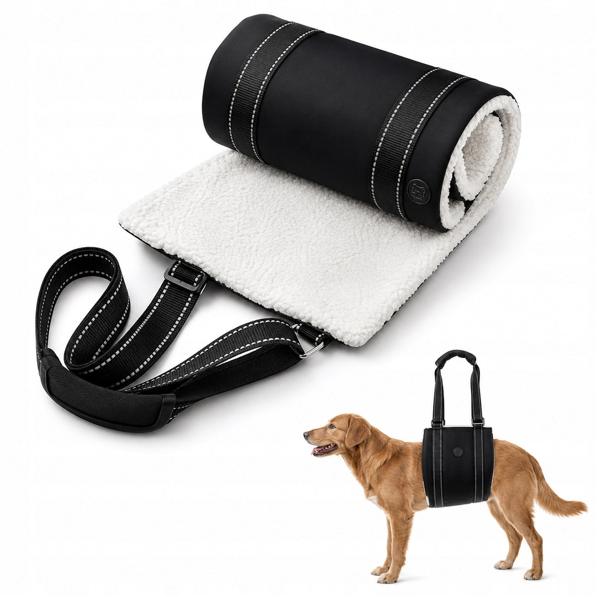 DOG SUPPORT HARNESS LIFT L ADJUSTABLE FOR SICK DOGS