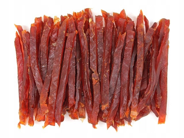 DOG TREATS MIĘSOŁAKI SOFT DUCK STRIPS 500G