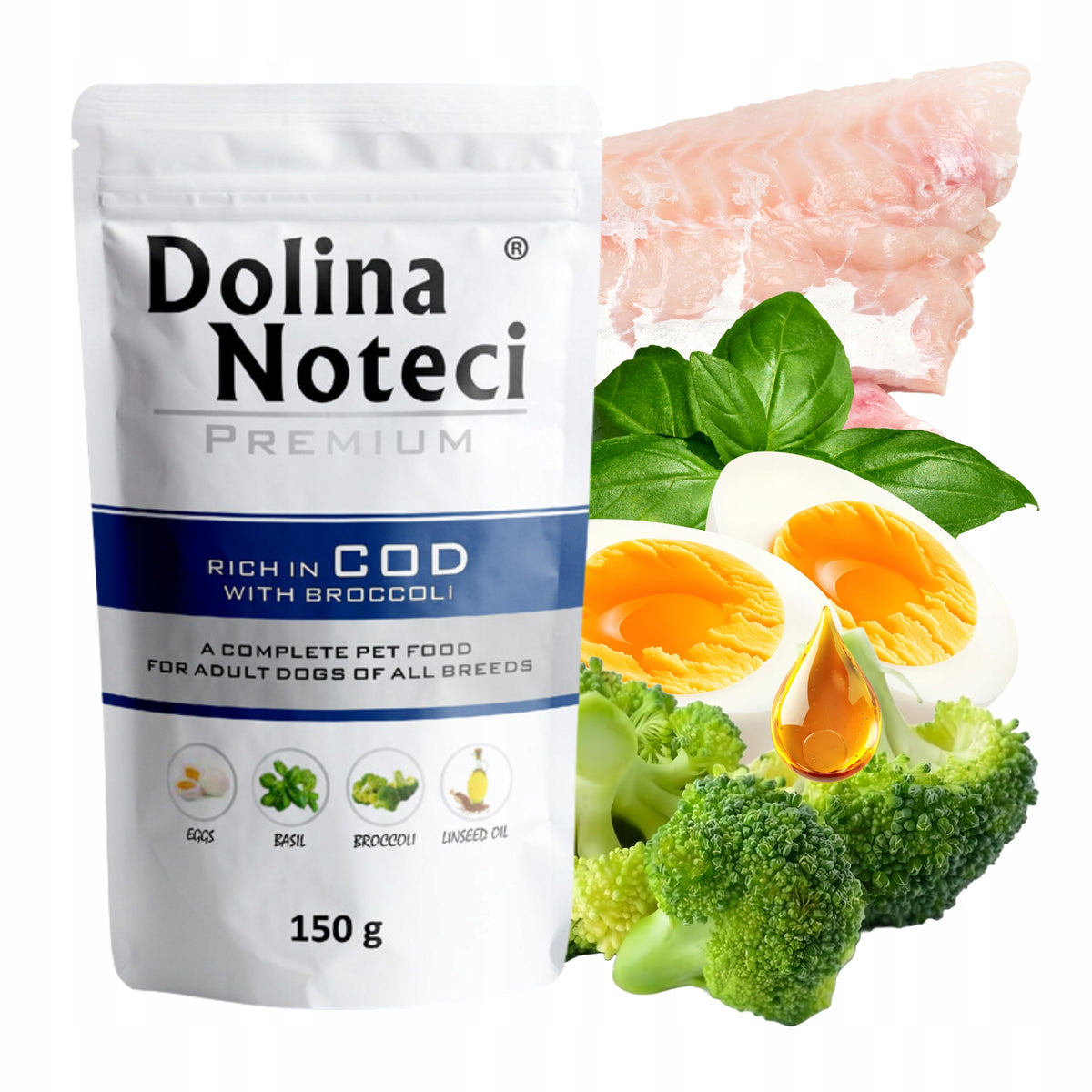 DOLINA NOTECI Premium Dog Food Cod 150g