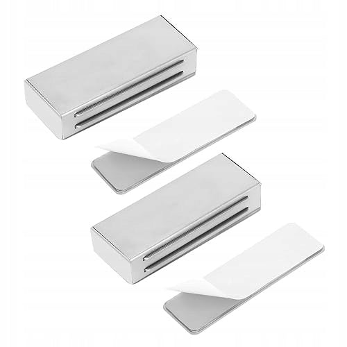 DOOR CLOSER MAGNETIC SELF ADHESIVE WITHOUT DRILLING 2 PCS STEEL