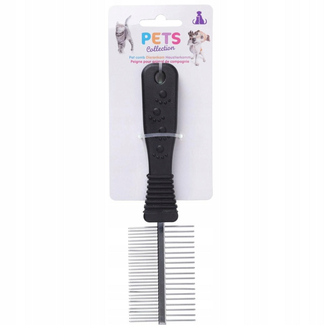 DOUBLE-SIDED COMB FOR ANIMAL CARE