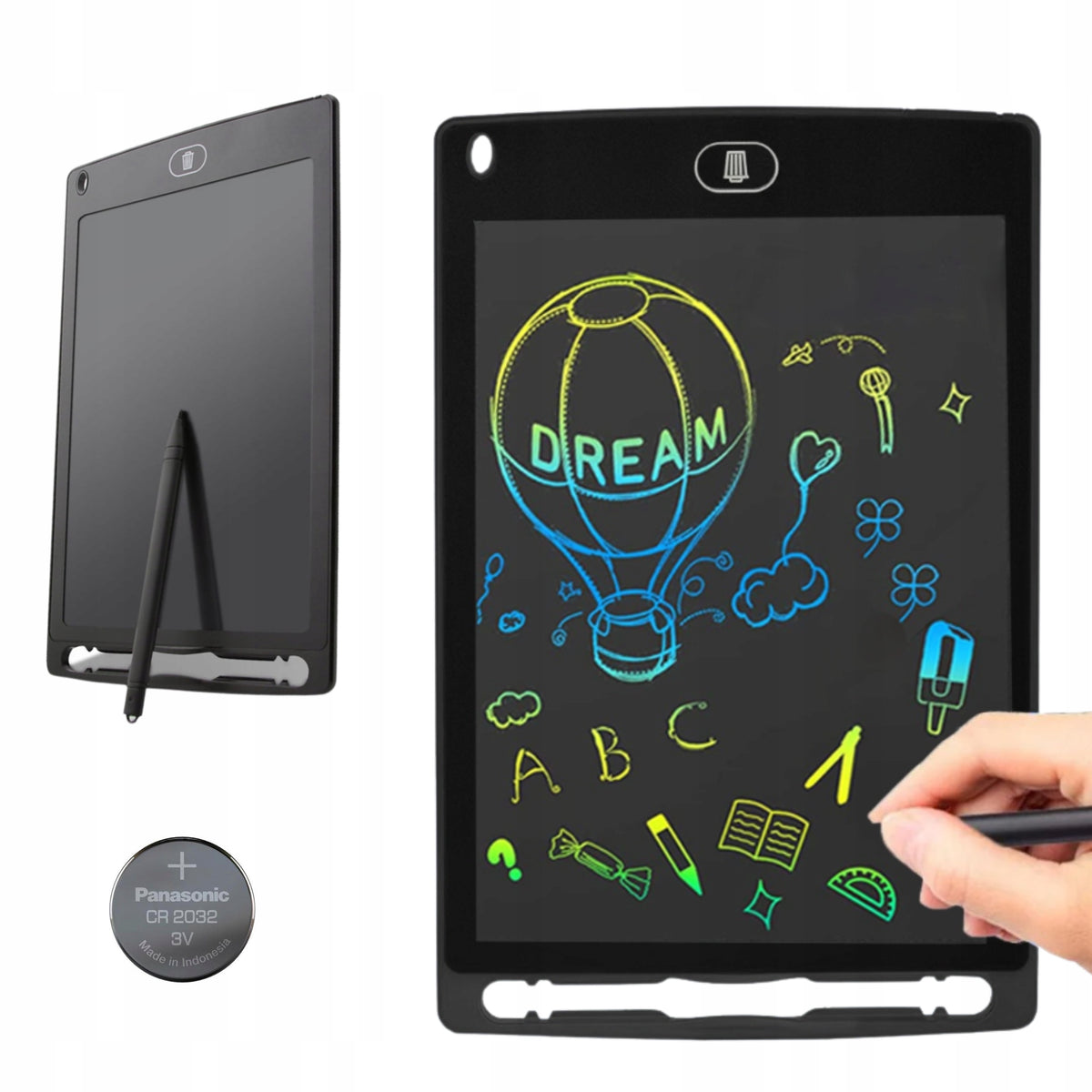 DRAWING GRAPHICS TABLET FOR CHILDREN STYLUS 8,5 GRAPHICS TABLET 8,5"