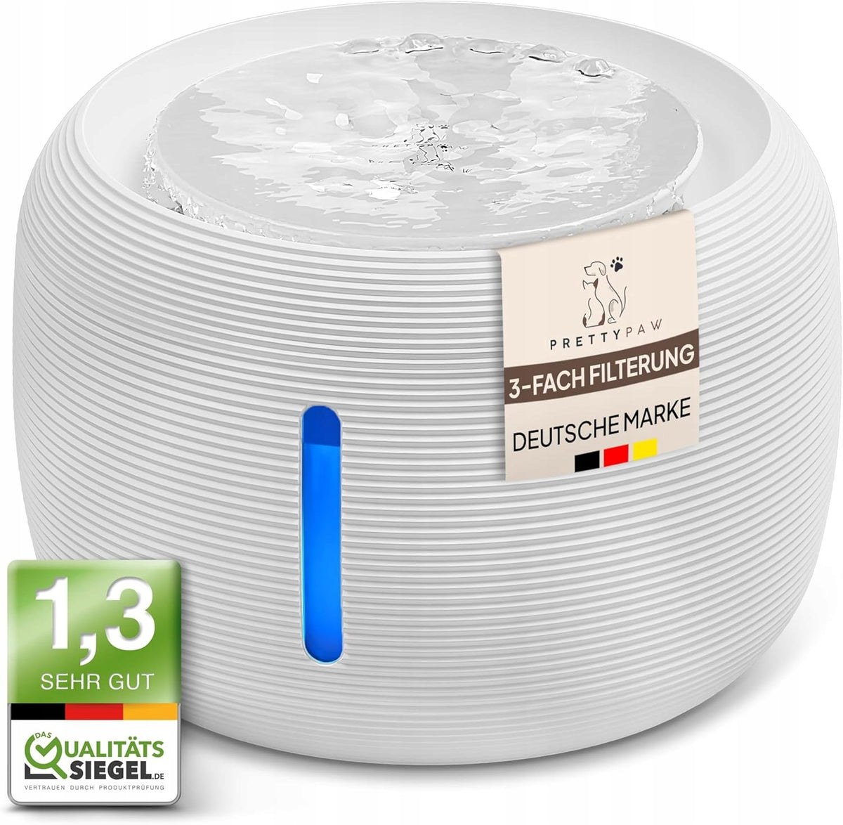 DRINKER FOUNTAIN FOR CAT DOG Pretty Paw 2.5L
