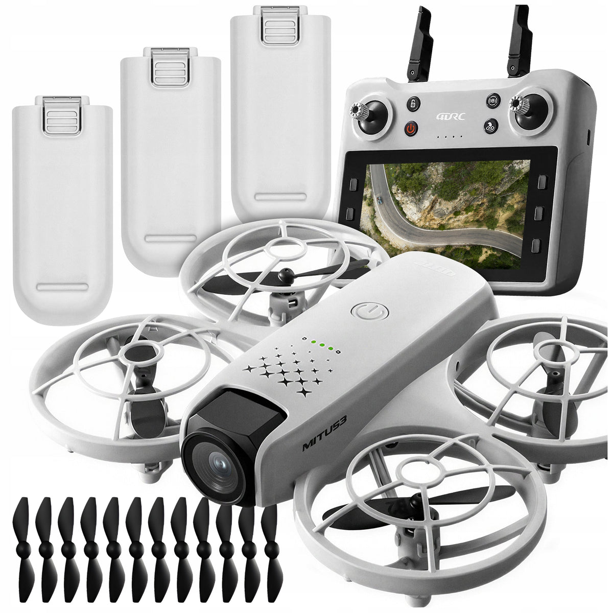 DRONE 4DRC V53 2 LCD CAMERAS BRUSHLESS PROFESSIONAL