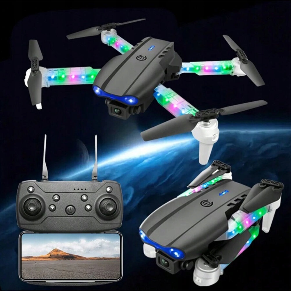 DRONE FOLDING 2 CAMERAS 1800MAH LONG FLIGHT TIME FOR BEGINNERS Model SKŁADANY DRON