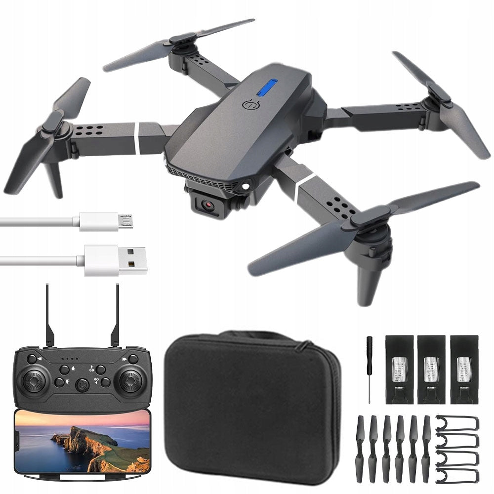 DRONE WITH WIFI CAMERA REMOTE CONTROLLED MINI FOR BABY DAY GIFT